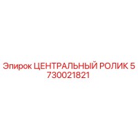 5730021821 ЦЕНТРАЛЬНЫЙ РОЛИК Epiroc