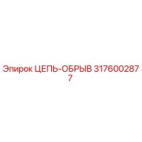 3176002877 ЦЕПЬ-ОБРЫВ Epiroc
