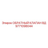 9771098044 ОБРАТНЫЙ КЛАПАН ВД Epiroc