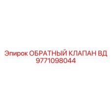 9771098044 ОБРАТНЫЙ КЛАПАН ВД Epiroc