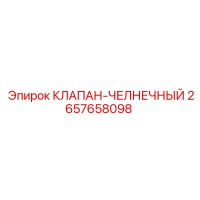 2657658098 КЛАПАН-ЧЕЛНОЧНЫЙ Epiroc