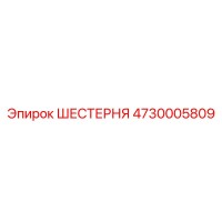 4730005809 ШЕСТЕРНЯ Эпирок