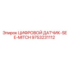 9753231112 ЦИФРОВОЙ ДАТЧИК-SEE-MITCH Epiroc
