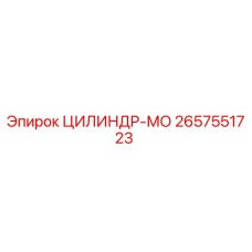2657551723 ЦИЛИНДР-МО Epiroc