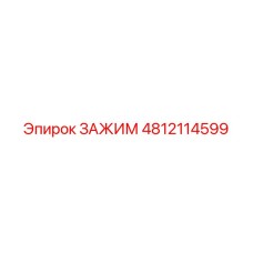 4812114599 ЗАЖИМ Epiroc