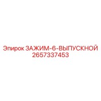 2657337453 ЗАЖИМ-6-ВЫПУСКНОЙ Epiroc