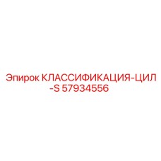 57934556 CLASSIFICATION-CYL-S Epiroc