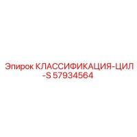 57934564 CLASSIFICATION-CYL-S Epiroc