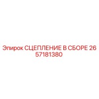 2657181380 СЦЕПЛЕНИЕ В СБОРЕ Epiroc
