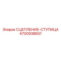4700938651 СЦЕПЛЕНИЕ-СТУПИЦА Epiroc