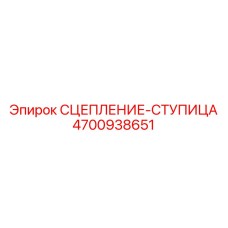 4700938651 СЦЕПЛЕНИЕ-СТУПИЦА Epiroc