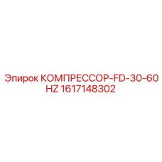 1617148302 КОМПРЕССОР-FD-30-60HZ Epiroc