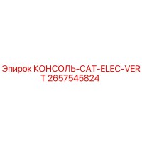2657545824 КОНСОЛЬ-CAT-ELEC-VERT Epiroc