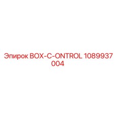 1089937004 BOX-C-ONTROL Epiroc