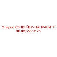 4812221676 КОНВЕЙЕР-НАПРАВИТЕЛЬ Epiroc