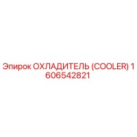 1606542821 Охладитель (Cooler) Epiroc