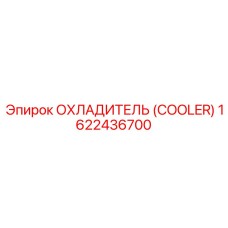 1622436700 Охладитель (Cooler) Epiroc