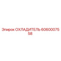 6060007558 ОХЛАДИТЕЛЬ Epiroc