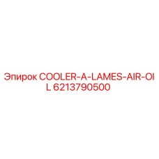 6213790500 COOLER-A-LAMES-AIR-OIL Epiroc