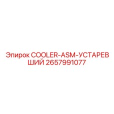 2657991077 COOLER-ASM-УСТАРЕВШИЙ Epiroc