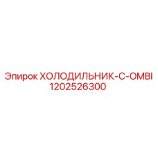 1202526300 ХОЛОДИЛЬНИК-C-OMBI Epiroc
