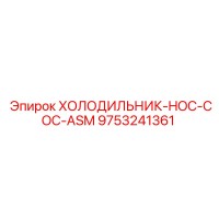9753241361 ХОЛОДИЛЬНИК-HOC-COC-ASM Epiroc