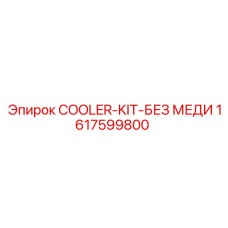 1617599800 COOLER-KIT-БЕЗ МЕДИ Epiroc