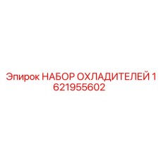1621955602 НАБОР ОХЛАДИТЕЛЕЙ Эпирок