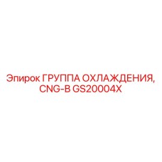 GS20004X ГРУППА ОХЛАЖДЕНИЯ CNG-B Epiroc