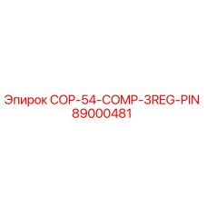 89000481 COP-54-COMP-3REG-PIN Epiroc
