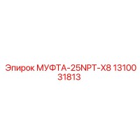 1310031813 МУФТА-25NPT-X8 Epiroc