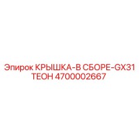 4700002667 КРЫШКА-В СБОРЕ-GX31TEOH Epiroc