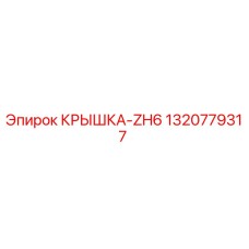 1320779317 КРЫШКА-ZH6 Epiroc