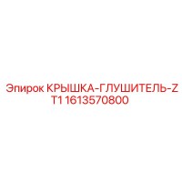 1613570800 КРЫШКА-ГЛУШИТЕЛЬ-ZT1 Epiroc