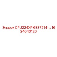 1624640126 CPU224XP 6ES7214-… Epiroc