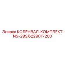 6229017200 КОЛЕНВАЛ-КОМПЛЕКТ-NS-29S Epiroc