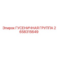 2658315649 ГУСЕНИЧНАЯ ГРУППА Epiroc