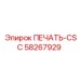 58267929 ПЕЧАТЬ-CSC Epiroc