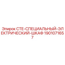 1901071657 CTE-СПЕЦИАЛЬНЫЙ-ЭЛЕКТРИЧЕСКИЙ-ШКАФ от Epiroc