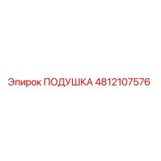 4812107576 ПОДУШКА Epiroc