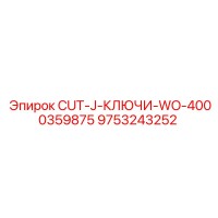 9753243252 CUT-J-КЛЮЧИ-WO-4000359875 Epiroc