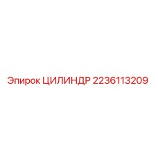 Оригинальный цилиндр Epiroc 2236113209