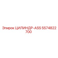 5574822700 ЦИЛИНДР-ASS Epiroc