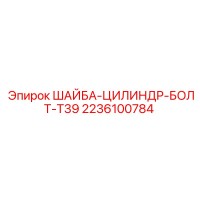 2236100784 ШАЙБА-ЦИЛИНДР-БОЛТ-T39 Epiroc