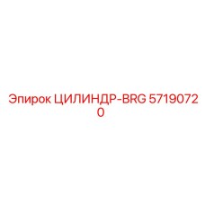 57190720 ЦИЛИНДР-BRG Epiroc