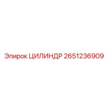 2651236909 ЦИЛИНДР Epiroc