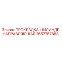 2657787863 ПРОКЛАДКА-ЦИЛИНДР-НАПРАВЛЯЮЩАЯ Epiroc