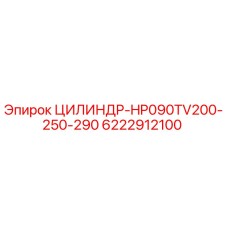 6222912100 ЦИЛИНДР-HP090TV200-250-290 Epiroc