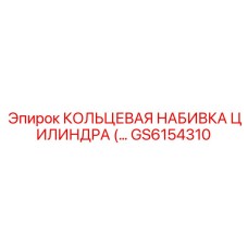 GS6154310 КОЛЬЦЕВАЯ НАБИВКА ЦИЛИНДРА (… Epiroc