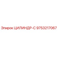 9753217067 ЦИЛИНДР-С Epiroc